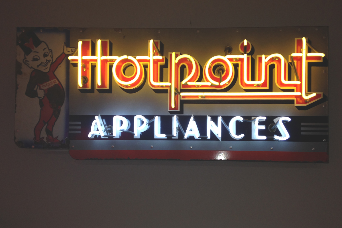 Hot Point Appliances Neon